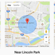 Cell-tower locations collected and sent to Google from an Android phone with location services turned off and carried in Washington, DC.